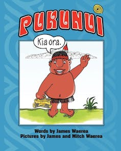 The cover of Pukunui by James Waerea.